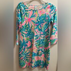 Lilly Pulitzer NWOT Marlowe Dress One In a Melon Size XS Pima Cotton